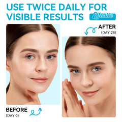 Aurivoy dark spot serum texture close-up highlights non-greasy feel