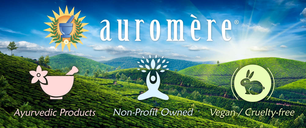 Auromere handmade-cottage-india depicts handmade production supporting small communities and cruelty-free ethics.