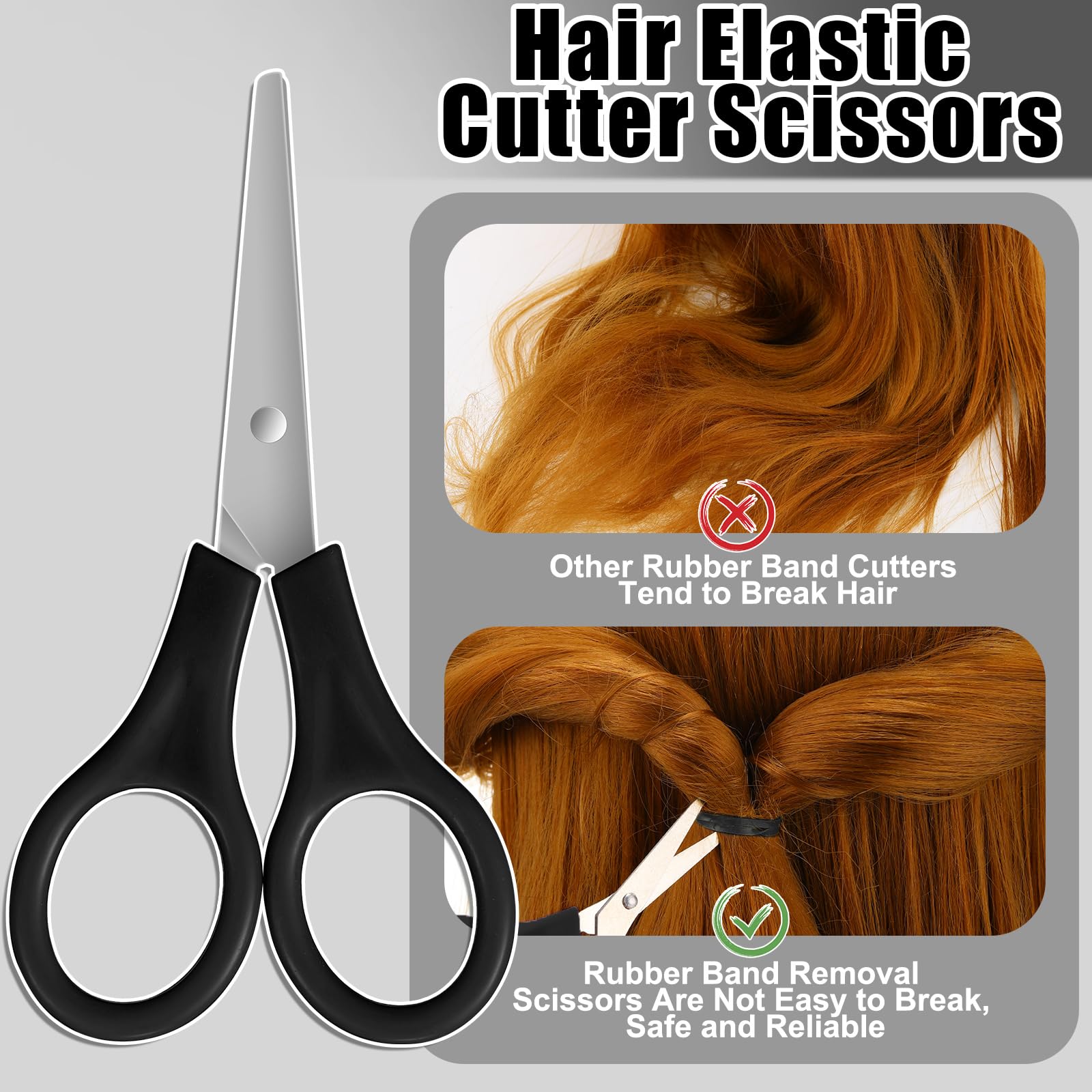 Auroray elastic hair ties ready for braided looks and neat updos