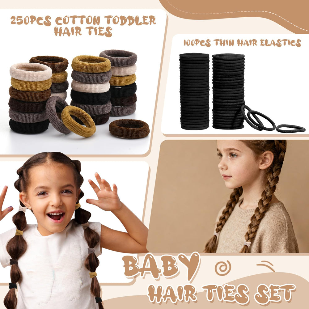 Auroray mini flower clips add a cute decorative touch to braids and updos.