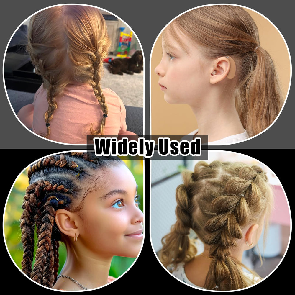 Auroray styling tools set large and small for comfortable braiding