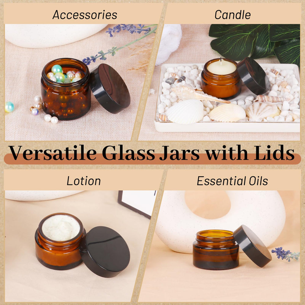AuroTrends sample-size skincare jar ready for trial-sized products