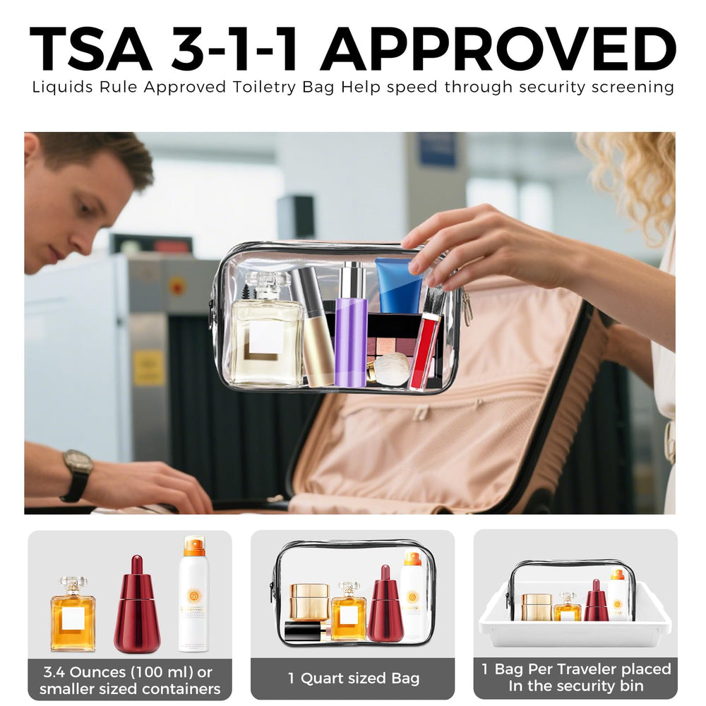 AURUZA Carry-on-friendly design fits in luggage for streamlined travel organization.