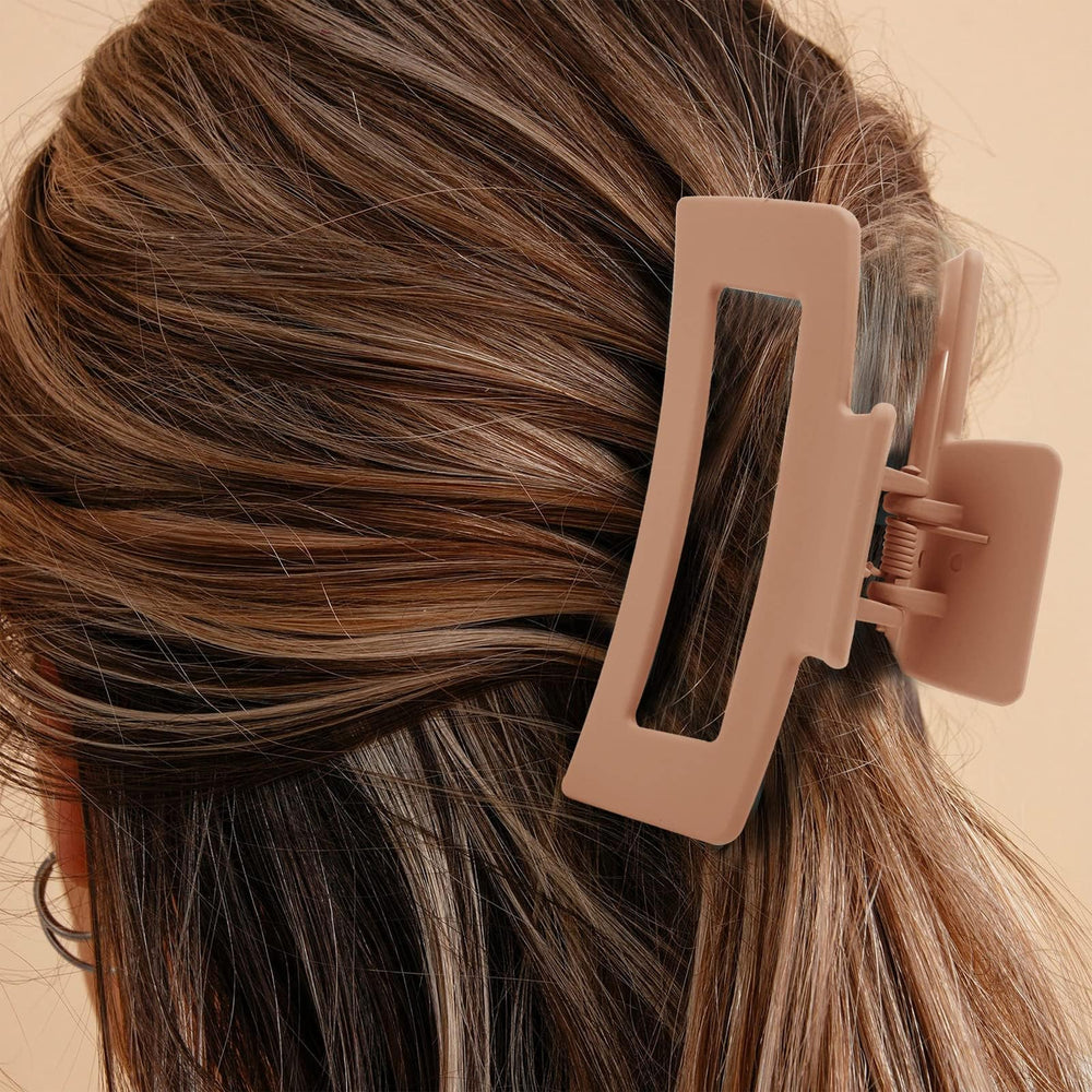 Auseibeely blue clip demonstrates versatile styling options for quick updos