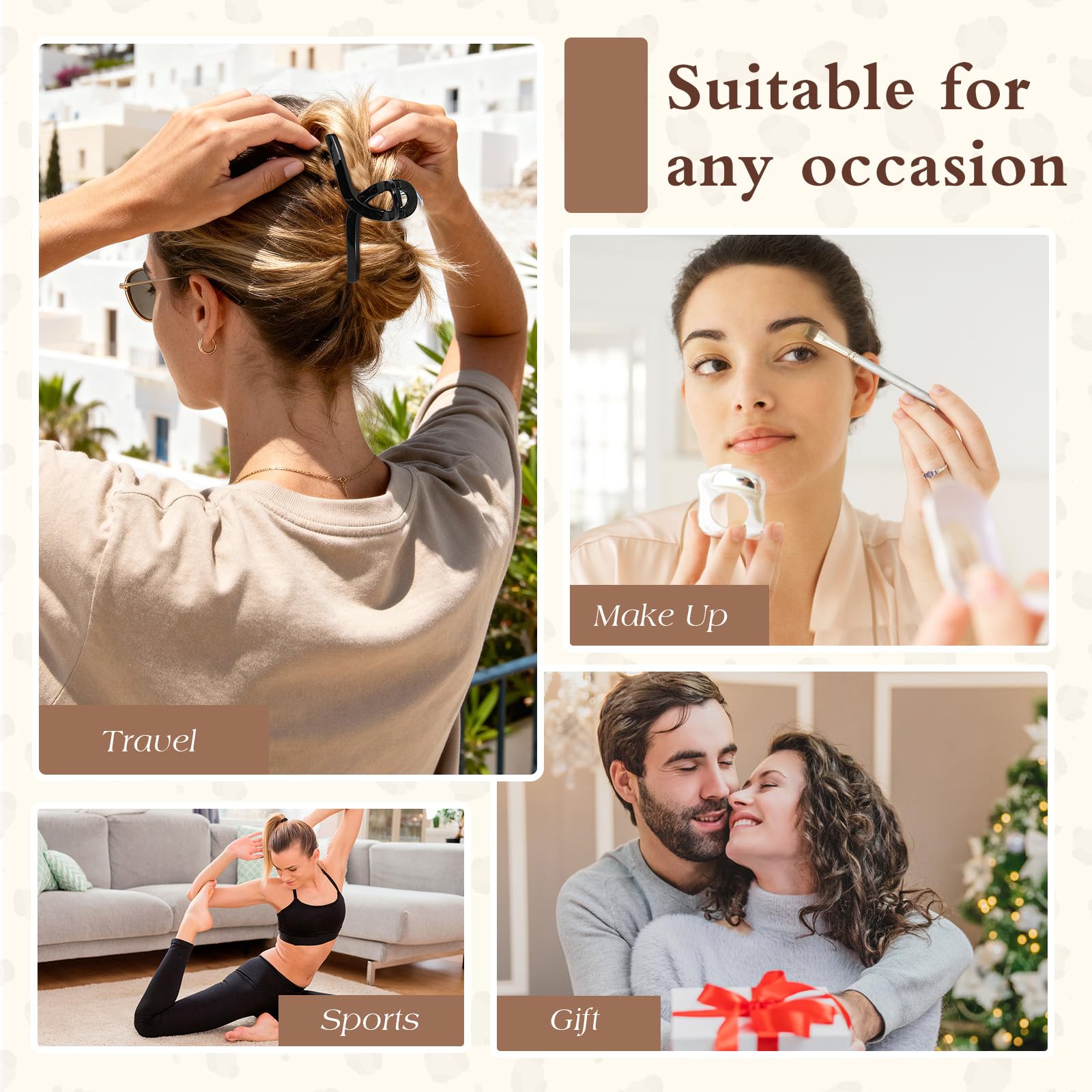 Auseibeely gift-ready butterfly clips ideal for birthdays and holidays