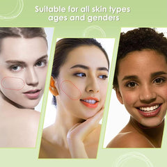 AUSLKA invisible edge design enables natural skin fit day and night.