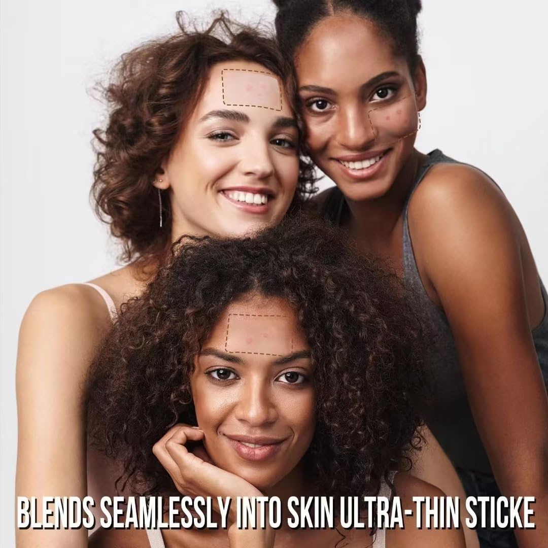 AUSLKA nose chin cheek fit patch contours blemishes on hot spots.