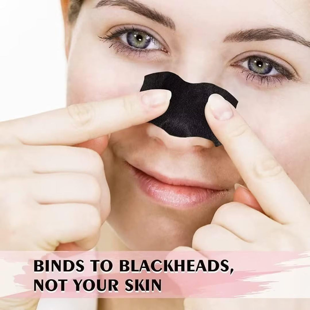 AUSLKA nose strip application on nose demonstrating easy-to-use masking