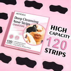 AUSLKA peel-off action capturing strip lifting impurities from pores