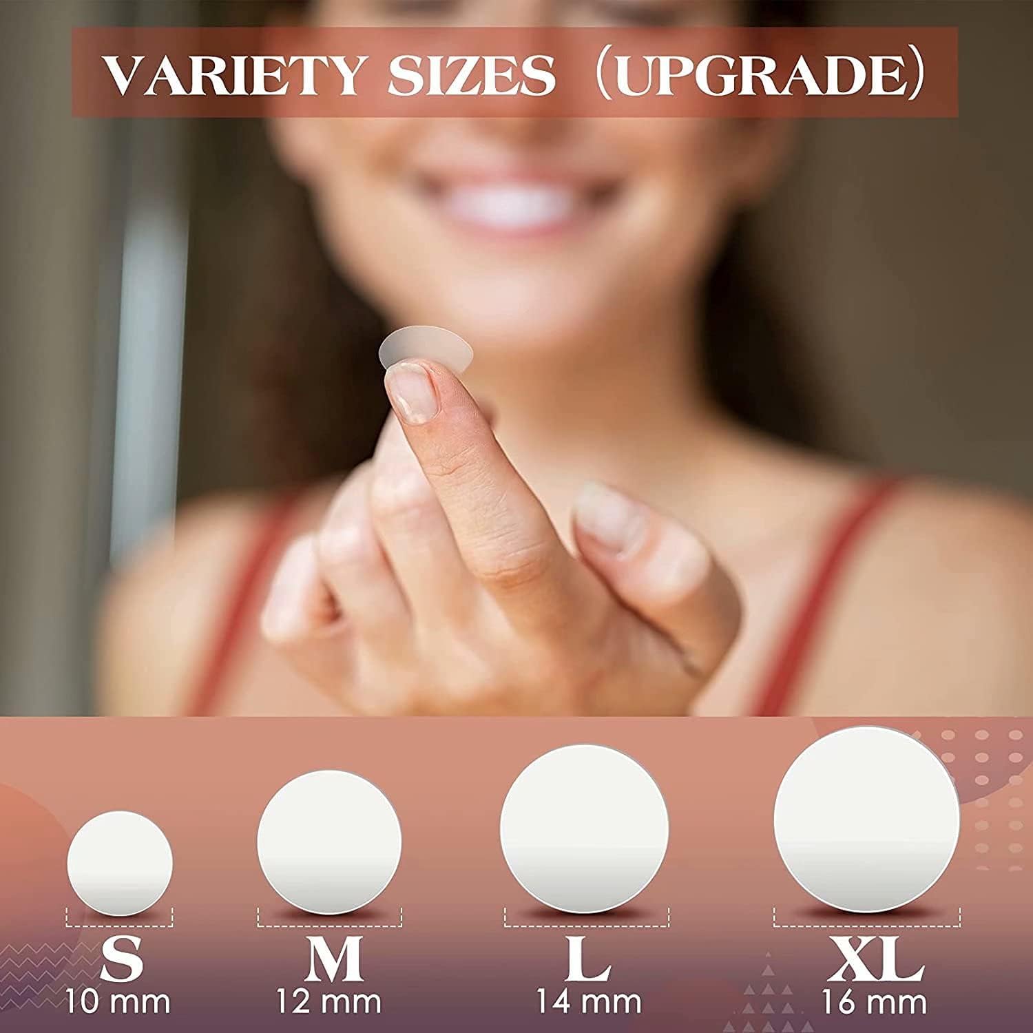 AUSLKA pimple stickers are lightweight and breathable for daily use