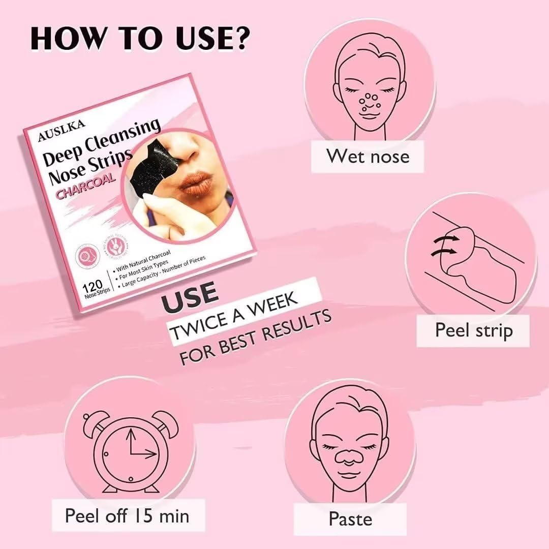 AUSLKA skin after use showing clean, refreshed pores