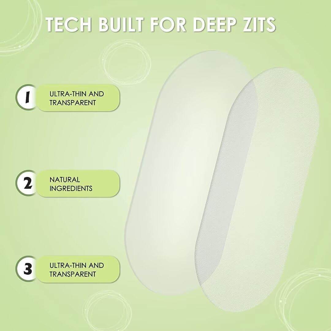 AUSLKA skin-friendly patch minimizes dryness with hydrophilic formula for day use.