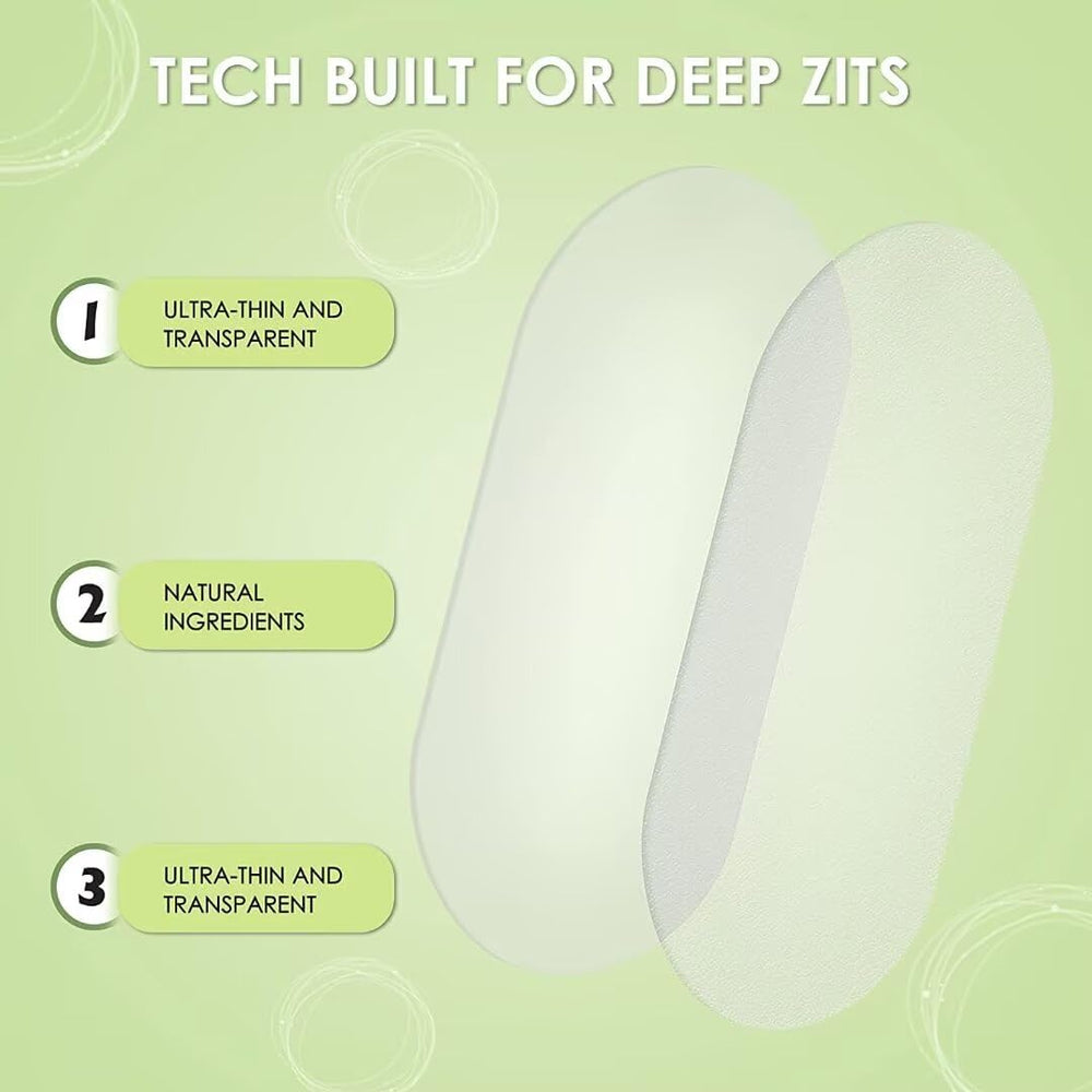 AUSLKA skin-friendly patch minimizes dryness with hydrophilic formula for day use.