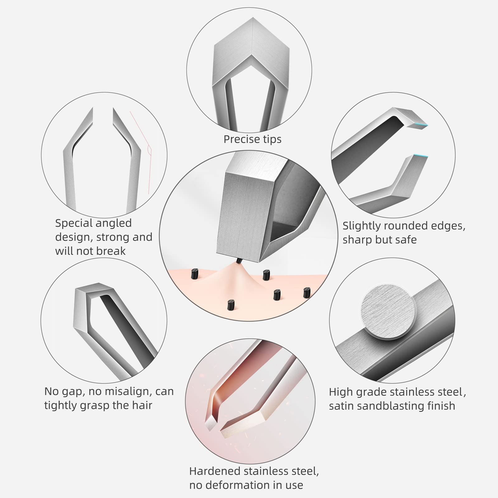 Ausomtek acero inoxidable satinado: durabilidad y fácil limpieza.