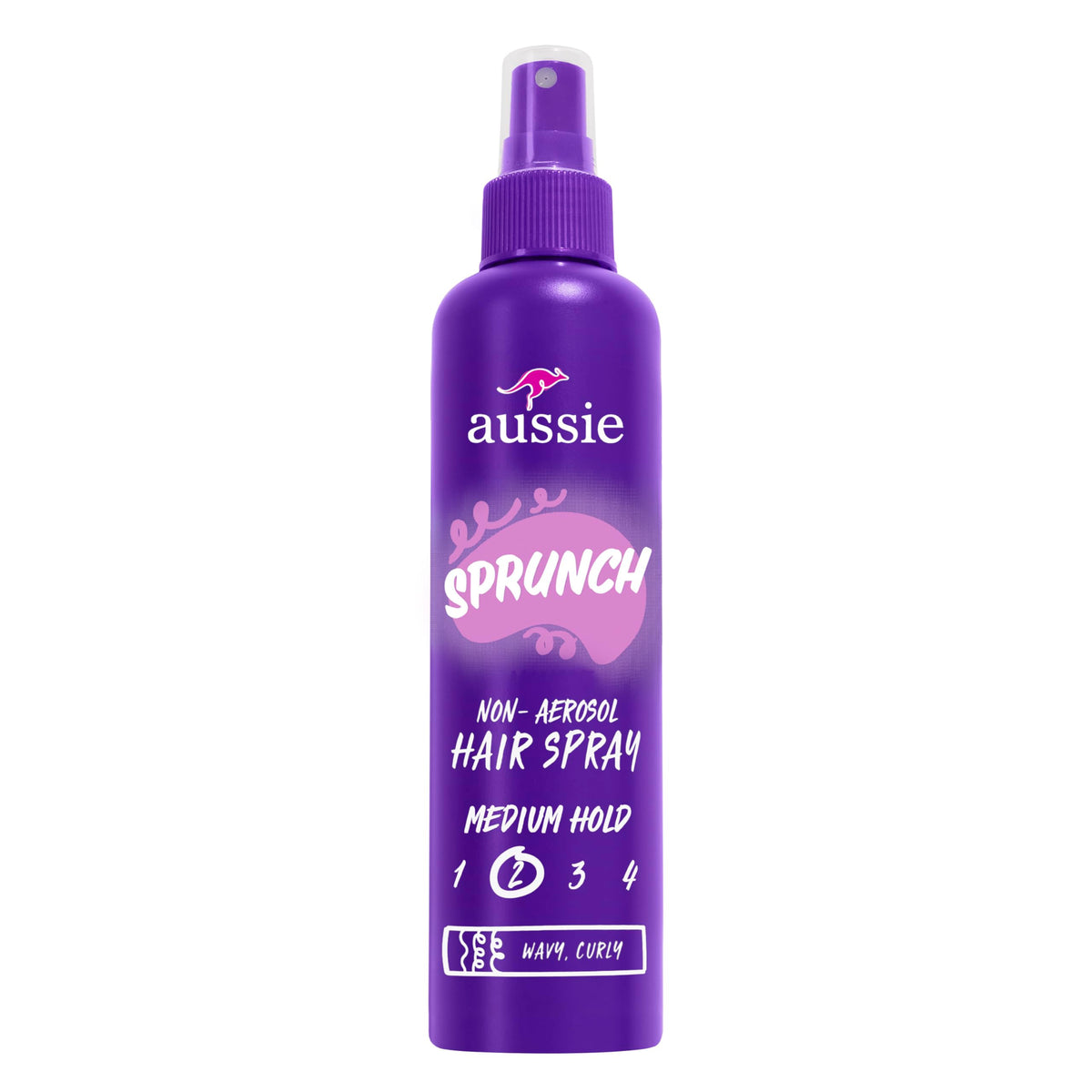 Aussie Hairspray pack-3-bottles for curly styling and long-lasting hold