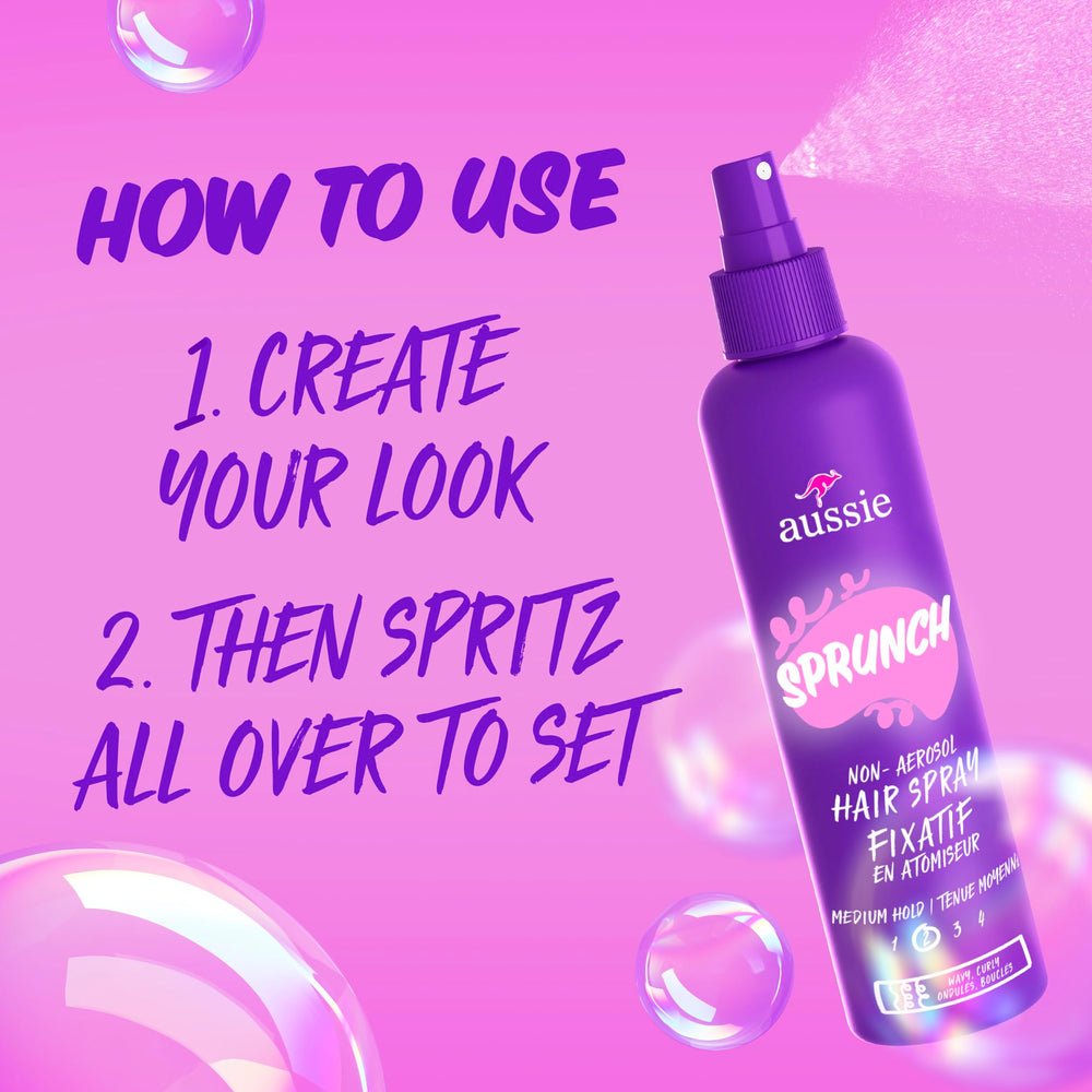 Aussie Hairspray scent citrus florals evokes ocean-kissed, refreshing aroma