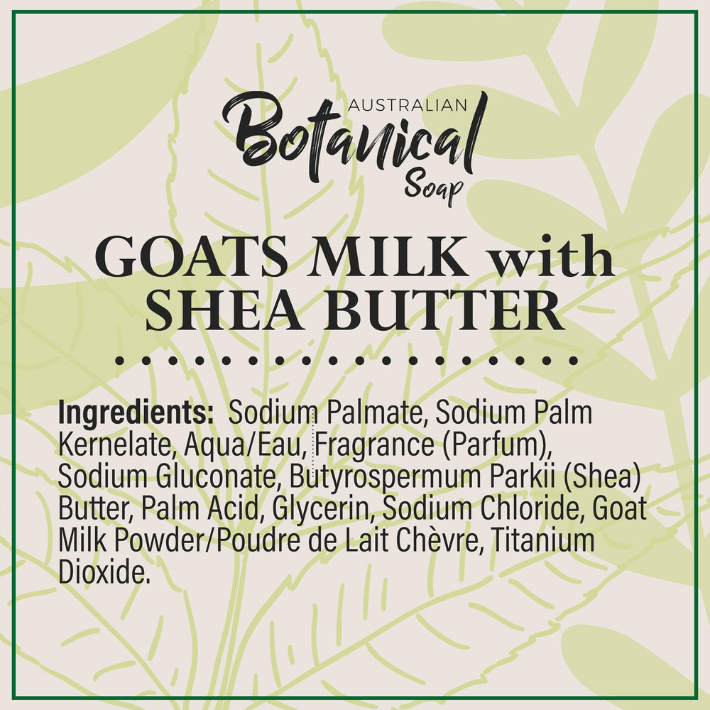 Australian Botanical Soap Australian-made cruelty-free branding visible.