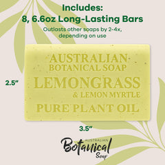 Australian Botanical Soap fragancia-ligera-duradera: aroma sutil para uso diario