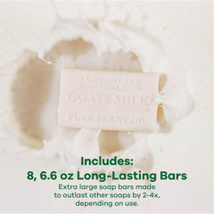 Australian Botanical Soap goats milk bar gift set display emphasizes indulgent, nourishing soap gift option.