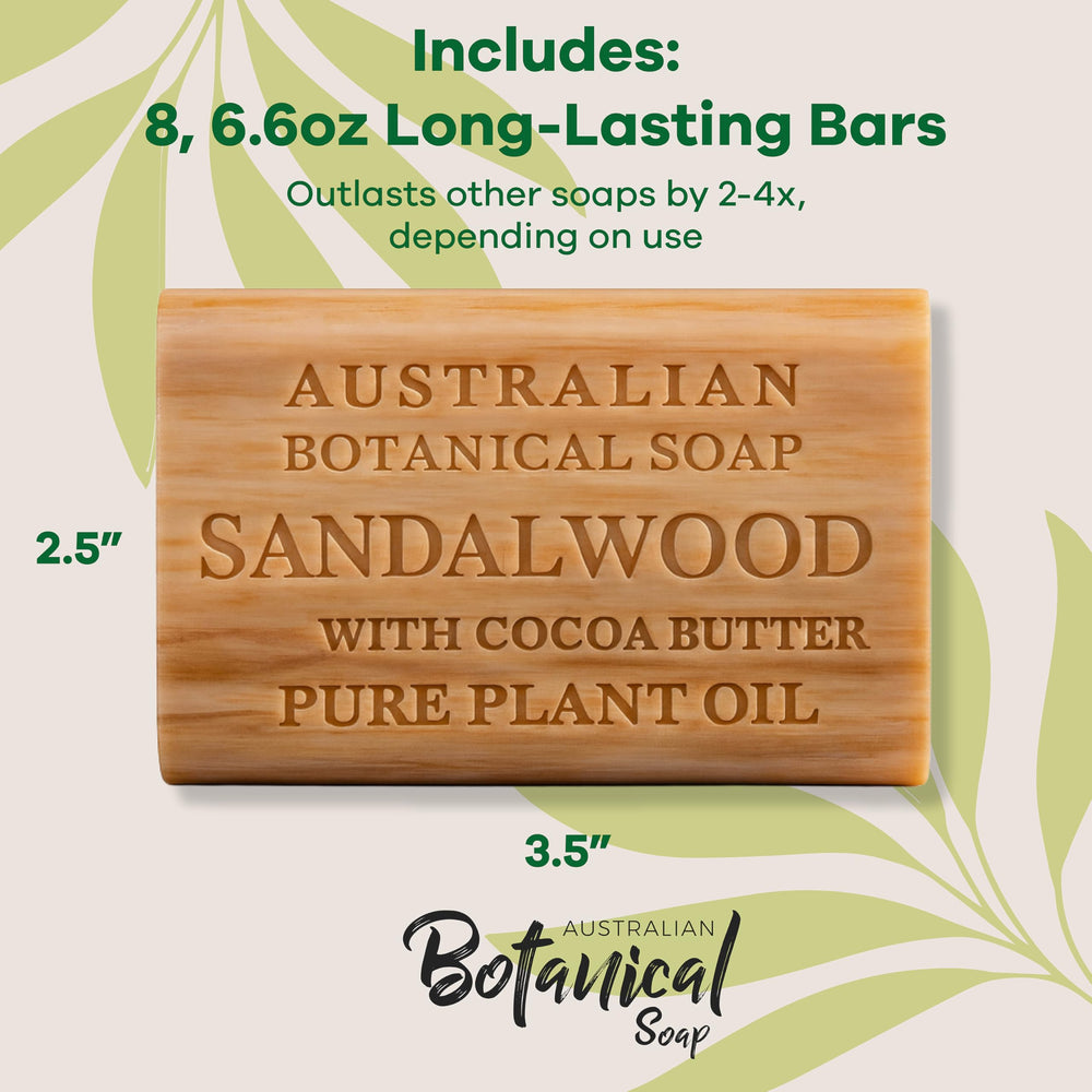 Australian Botanical Soap long-lasting lather demo emphasizing rich shower experience.
