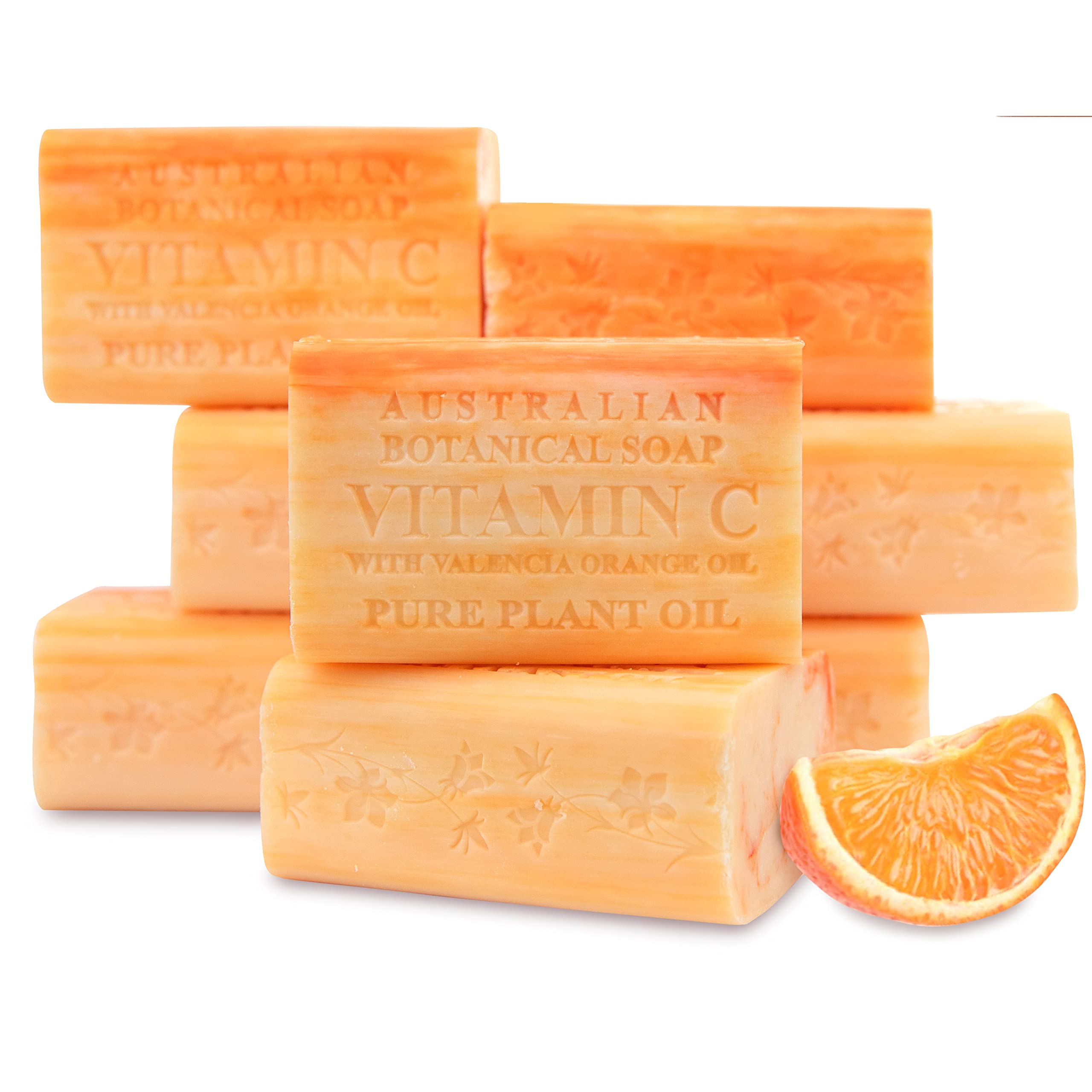 Australian Botanical Soap barra Valencia de naranja para una ducha vigorizante