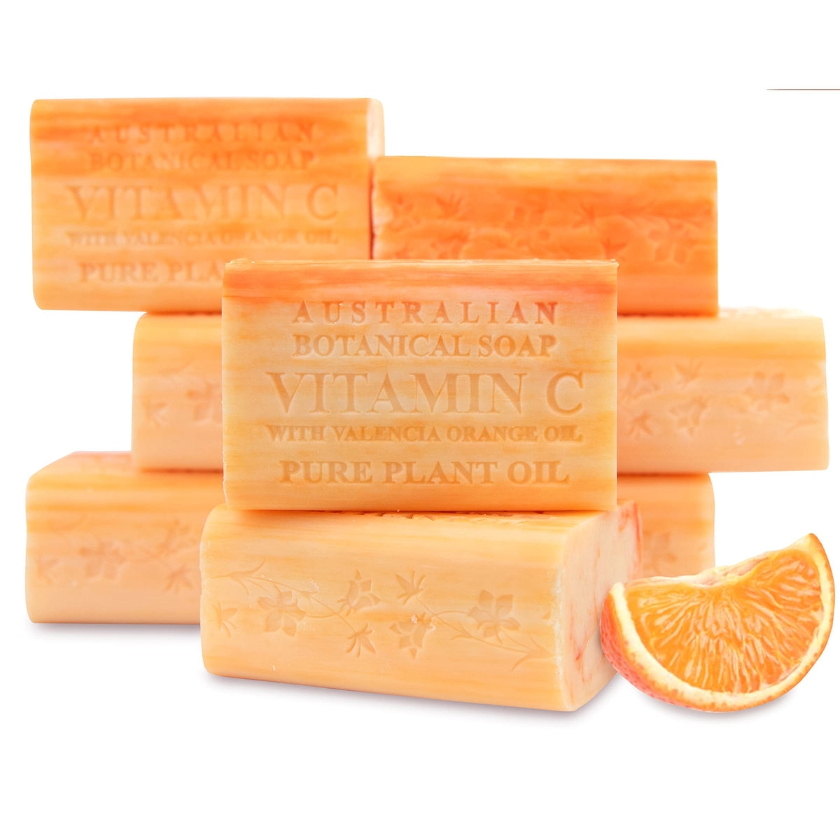Australian Botanical Soap barra Valencia de naranja para una ducha vigorizante