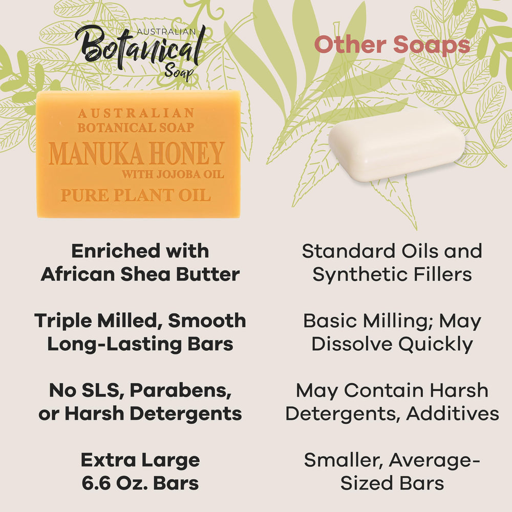 Australian Botanical Soap shea butter enriched bar for nourishing skin