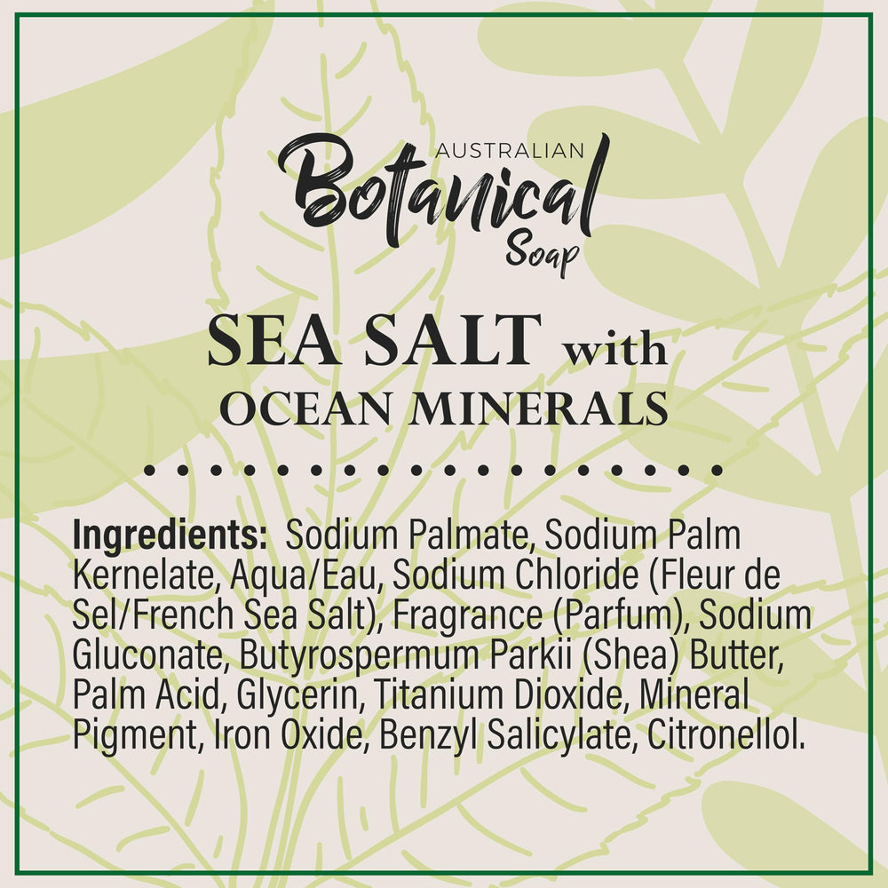 Australian Botanical Soap sustainable palm oil blend supports responsible soap making.