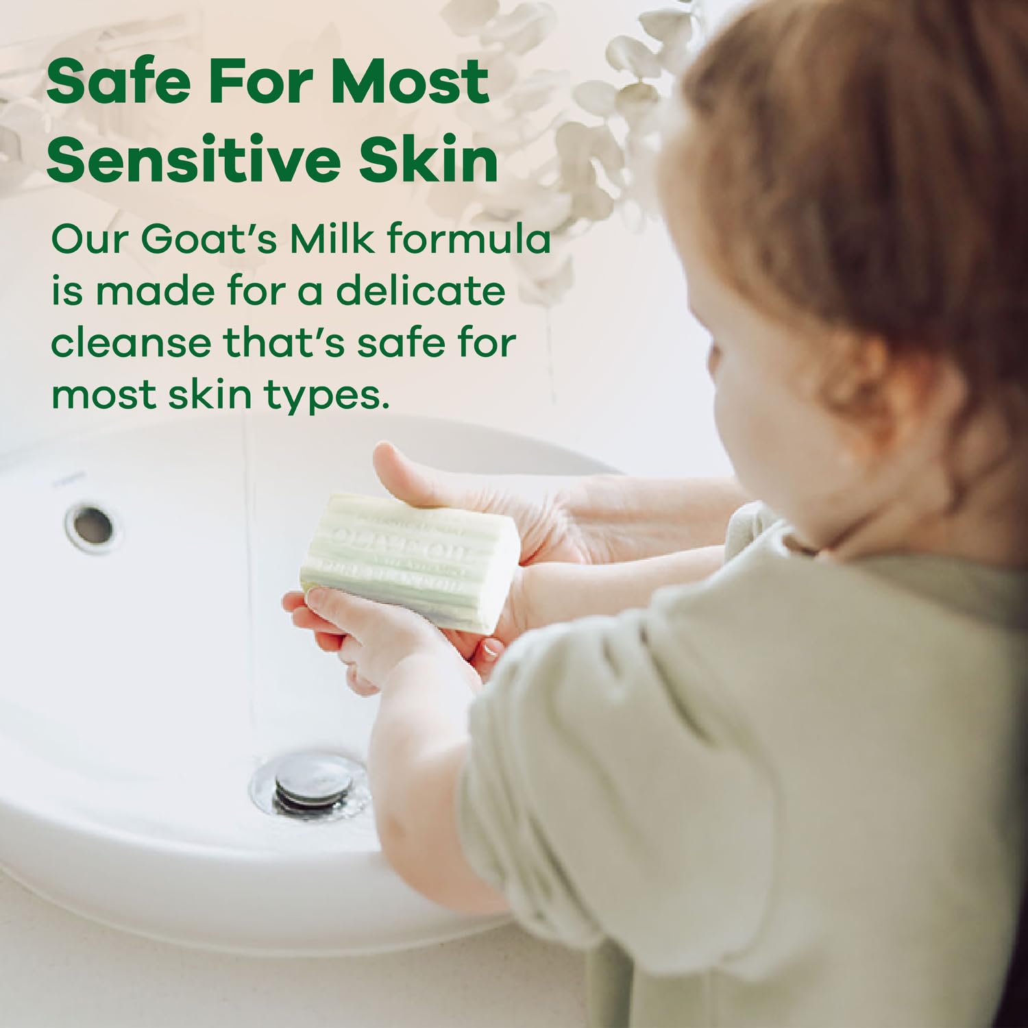 Australian Botanical Soap vitamin E enriched formula for extra hydration.