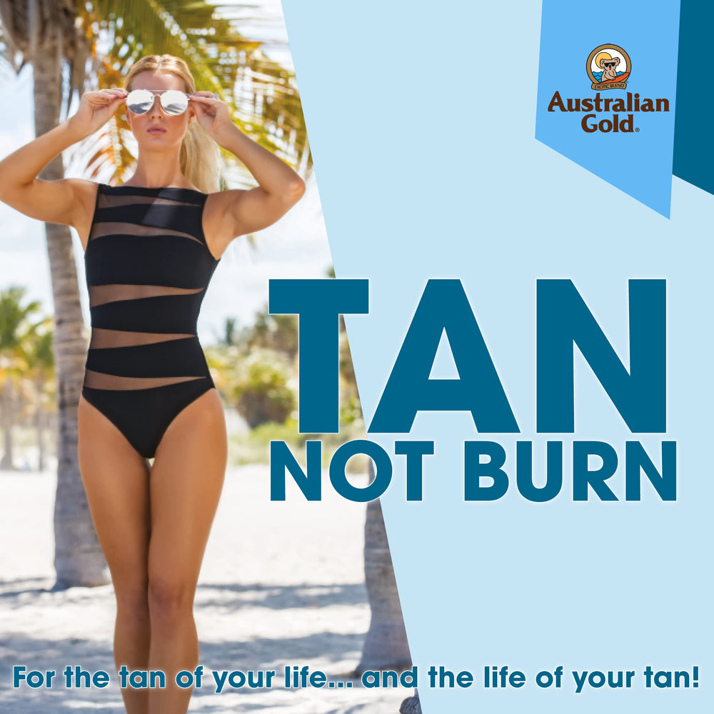 Australian Gold Hemp Nation Agave Lime Tan Extender on-skin—smooth finish with subtle lime aroma.