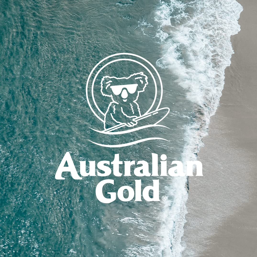 Australian Gold Moisture Lock Tan Extender package shot highlights generous 16 oz size and value.