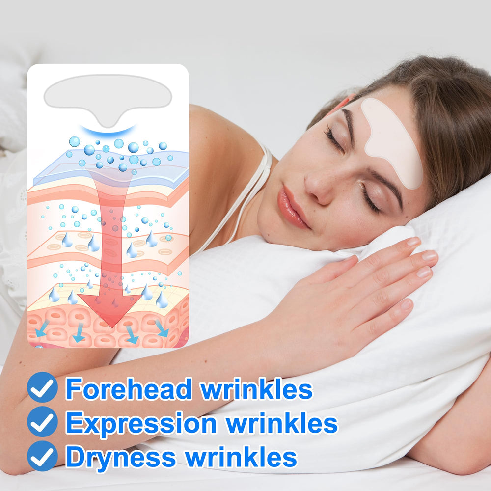 Auteek Forehead Wrinkle Patches 14-day set emphasizes extended skincare routine and consistent results.