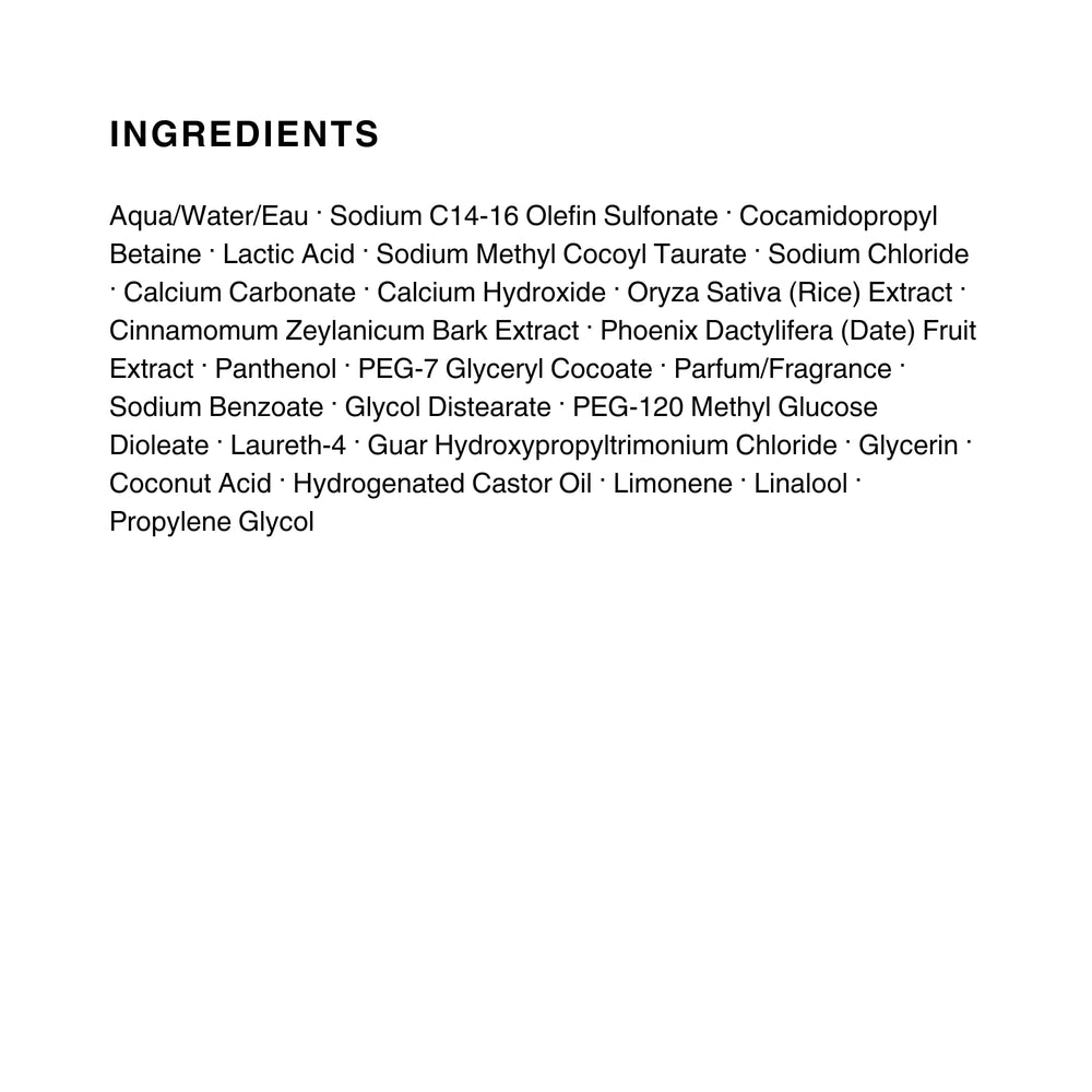 Authentic Beauty Concept Glow Cleanser 10.1 oz label shows generous color-preserving formula.
