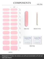 AutyaMee prep pads—clean nails ensure better adhesion.