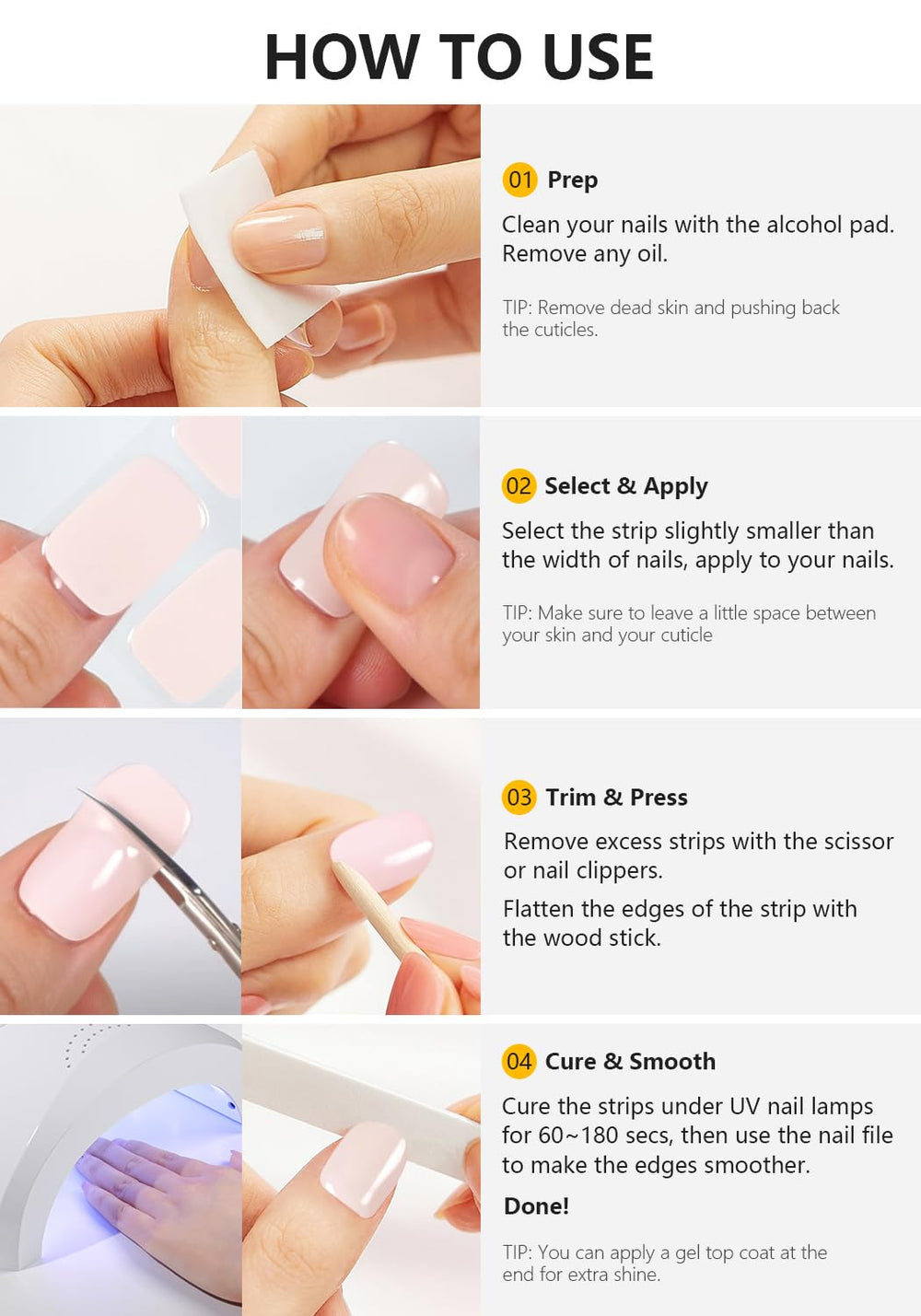 AutyaMee finished glossy laser rainbow nails for everyday wear.