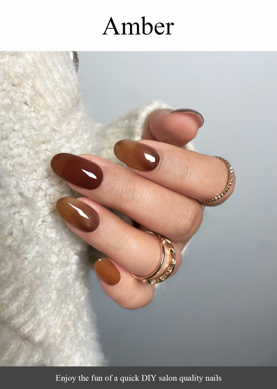 AutyaMee salon-quality finish image showcases long wear potential