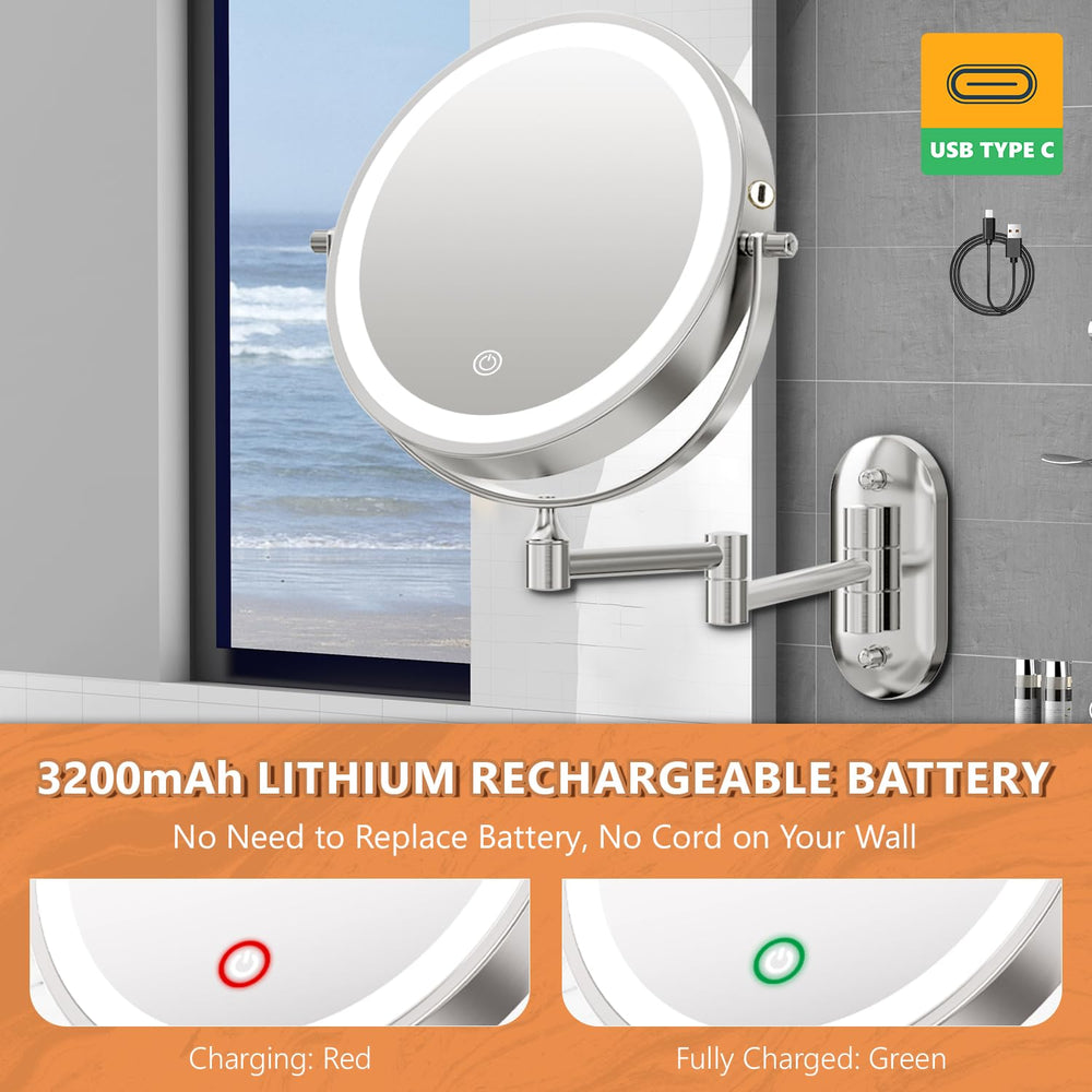 Auxmir easy installation wall mount simplifies setup and saves counter space