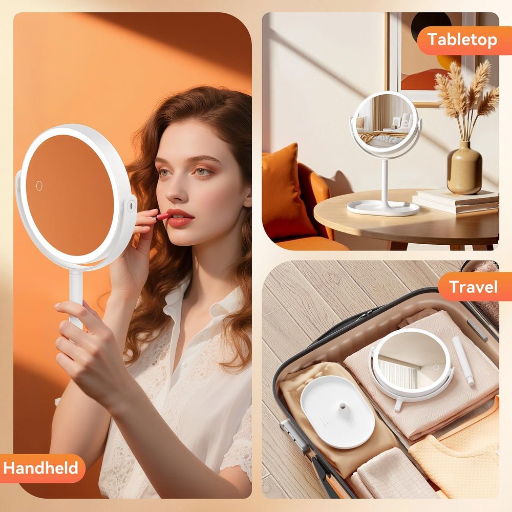 Auxmir mirror suitable for bathroom or bedroom routines