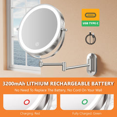 Auxmir regular 1x side provides natural reflection.