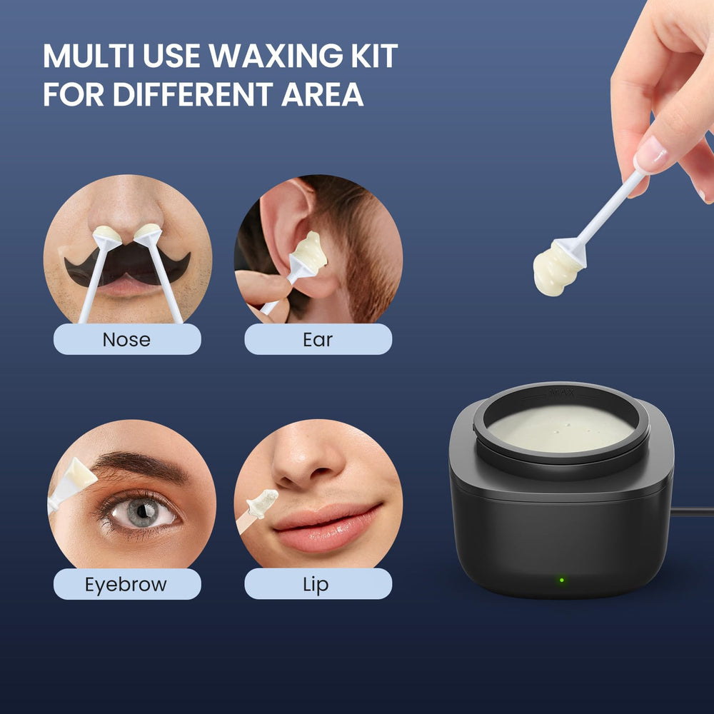 AUZEAL Nose Wax Kit compact travel setup for on the go routines.