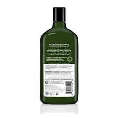 Avalon Organics Lavender Shampoo pours for hydrating wash.