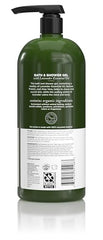 Avalon Organics Revitalizing Lavender bubble lather demonstrates rich foam for a refreshing wash