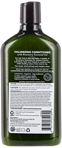Avalon Organics rosemary oil closeup highlighting organic aromatics for nourishment