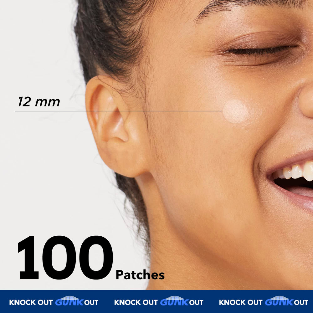 AVARELLE Gunk Out patches day wear, discreet for all skin tones.