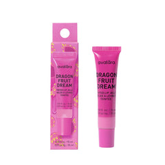Avatara Dragonfruit Dream Tinted Lip Jelly packaging shows sleek tube for on-the-go hydration