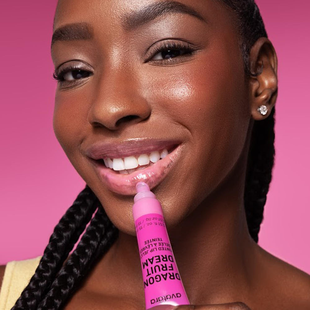 Avatara Dragonfruit Dream Tinted Lip Jelly confirms vegan cruelty-free credentials in packaging