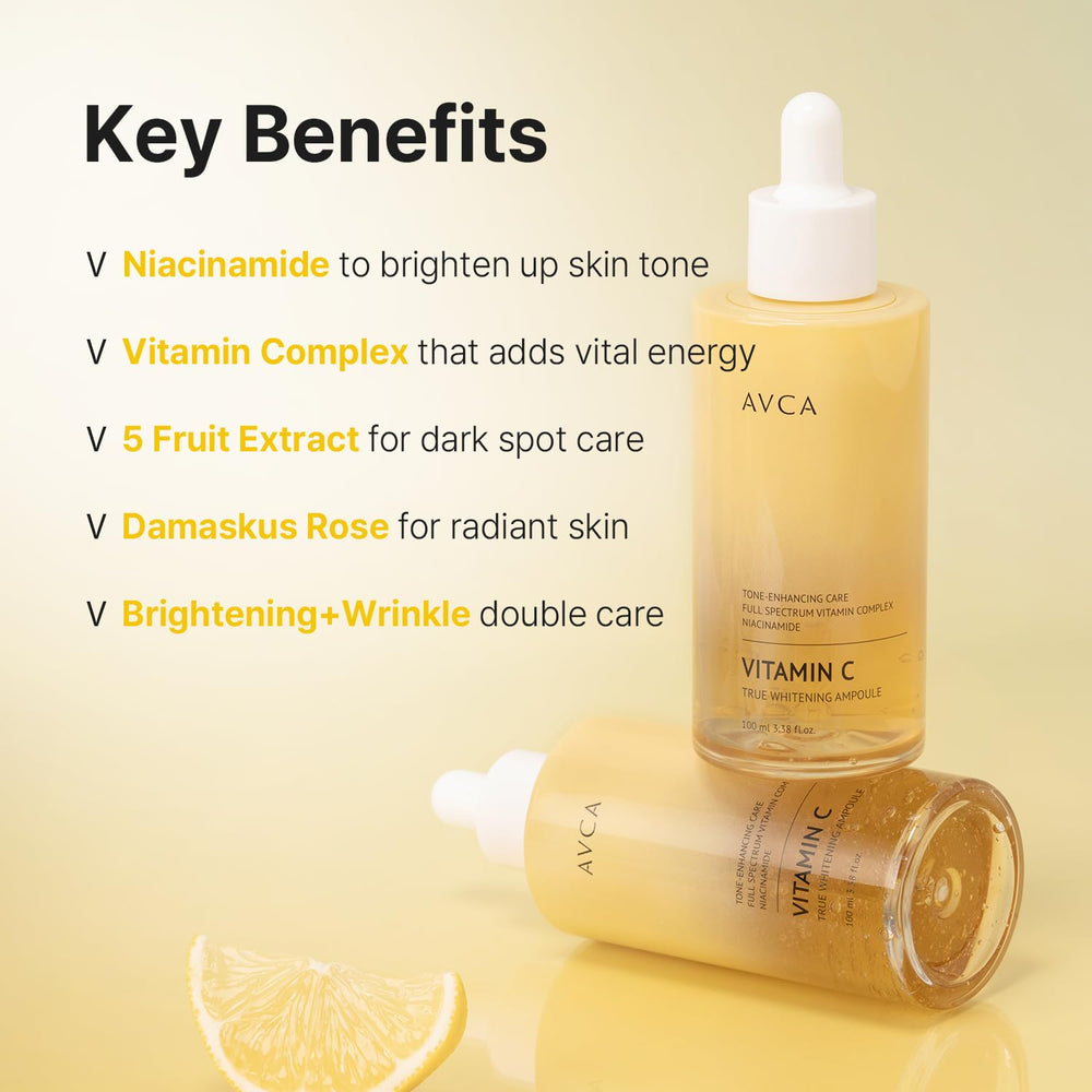 AVCA grapefruit vitamin C delivers radiant, even-looking skin