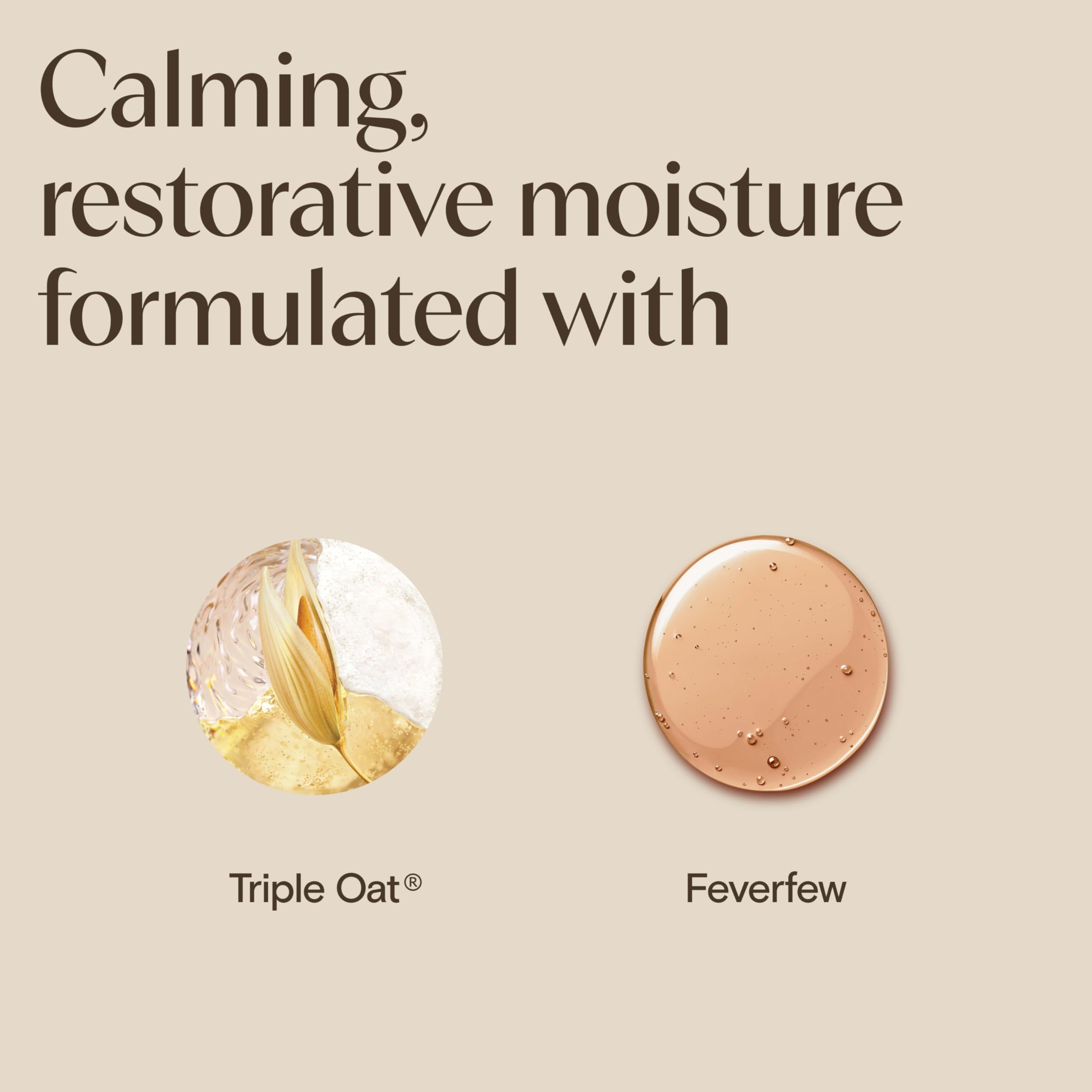 Close-up of serum absorption highlighting fast-absorbing, non-greasy texture