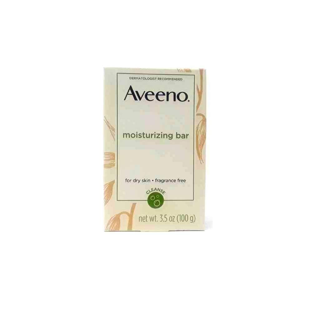 Aveeno Naturals moisturizing bar pack of eight provides convenient dry-skin nourishment