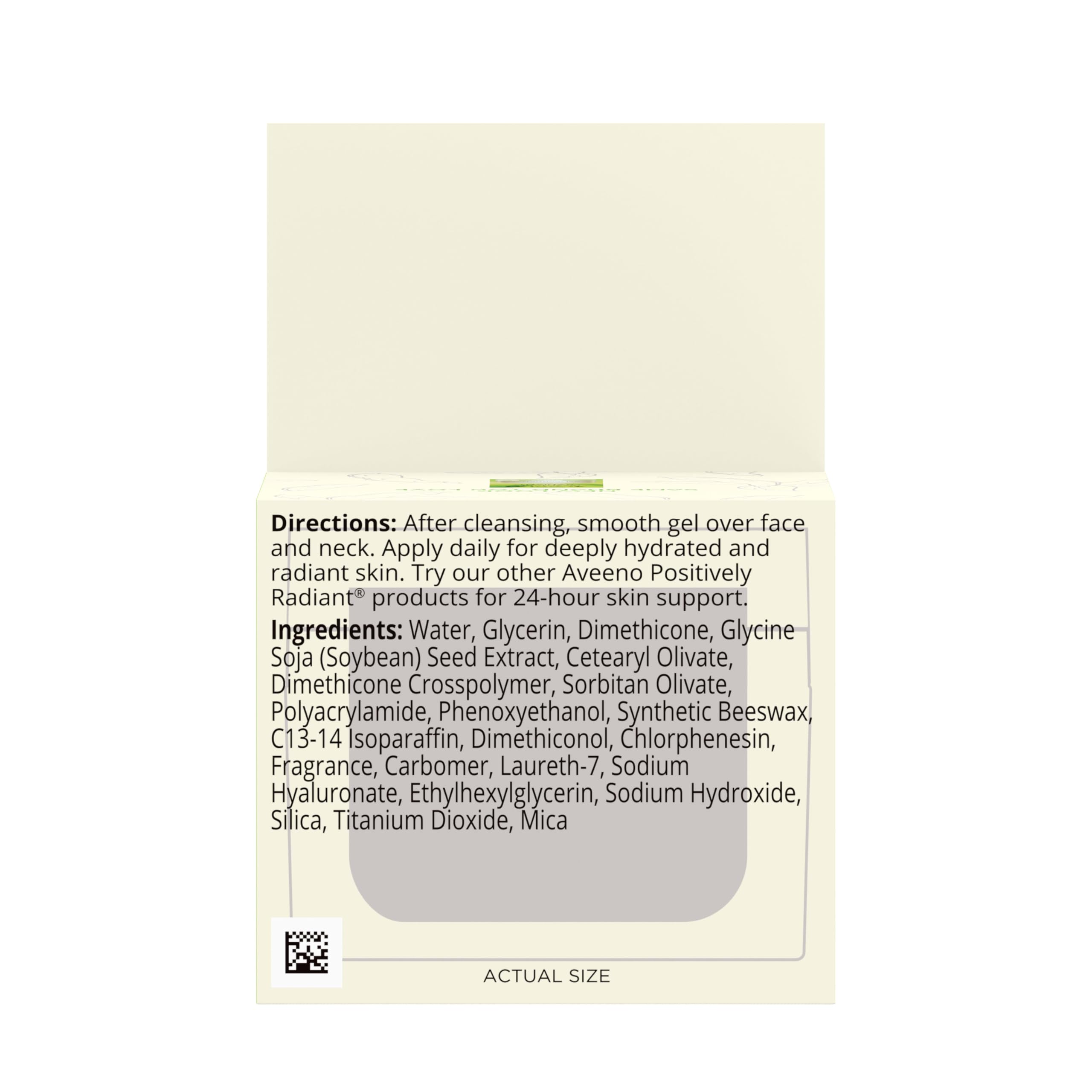 Aveeno Positively Radiant brand credibility symbolizing dermatologist-recommended skincare